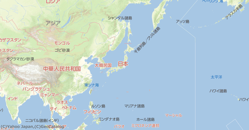 鉄道網に海山 Yahoo 地図 で世界地図更新 何が変わったのか見てみよう Yahoo 地図ブログ